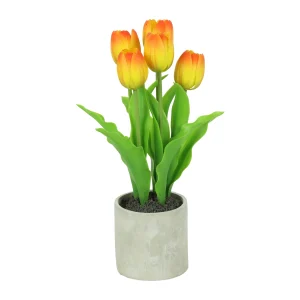 Tulipa oranje-L9,5B9,5H31CM