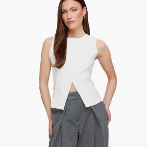 Witte Hoge Knopen - Gilet
