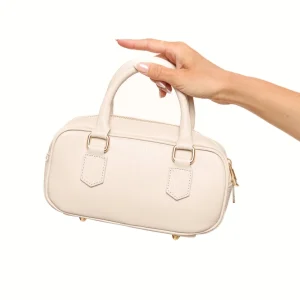 Beige Kleine Ovale - Tas