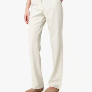 Beige Lange Fitted Classic - Pantalon