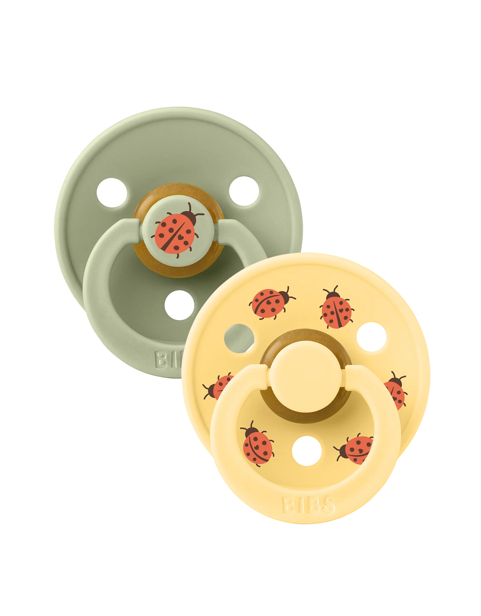 BIBS Studio Colour 2 pack Ladybug Sage Mix - Afbeelding 2