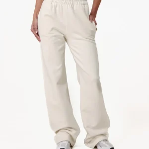 Creme Wijde Jogging - Broek