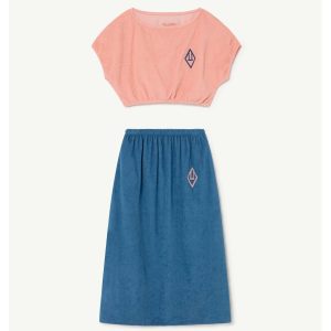 HORSEFLY KIDS DRESS Pink Logo