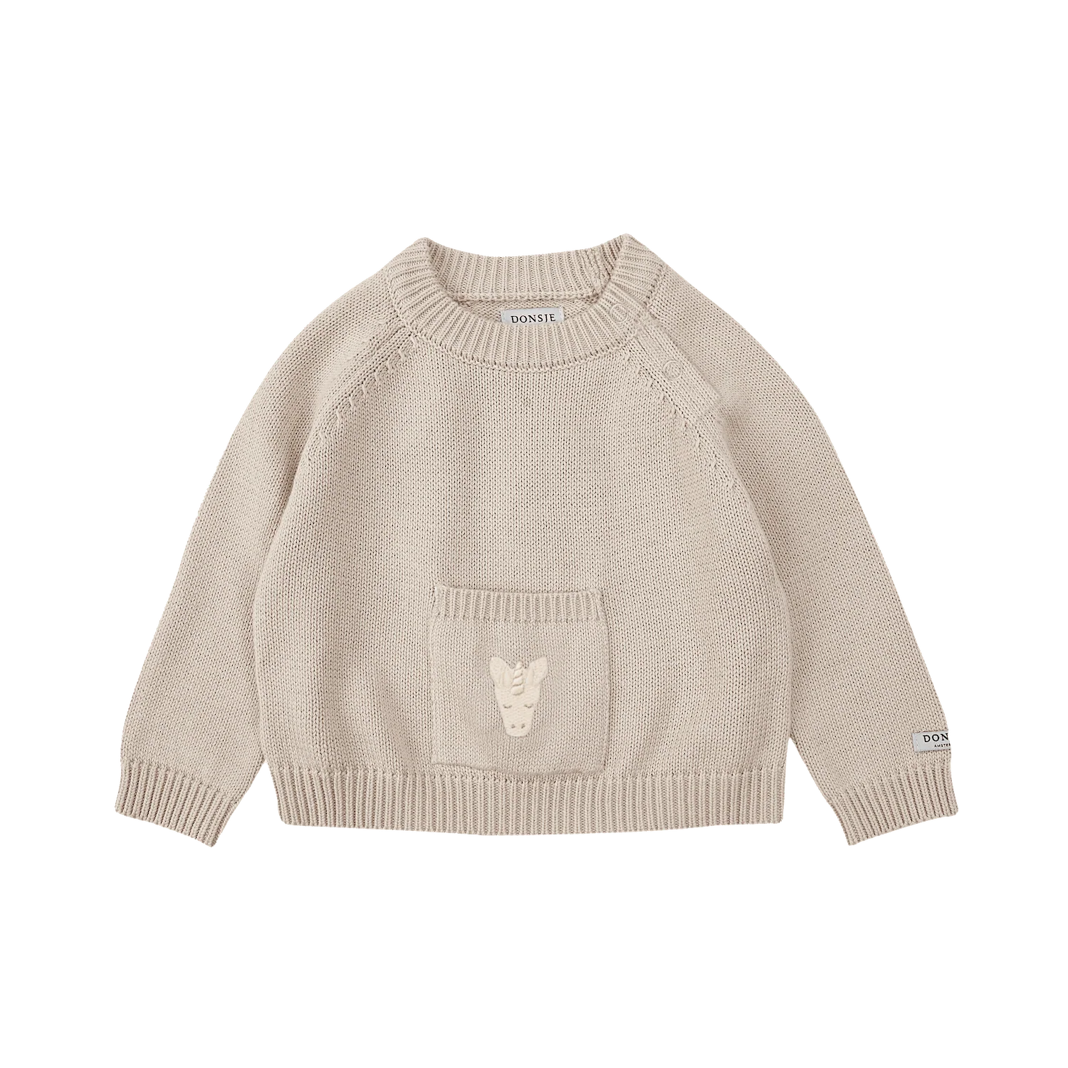 Loeke sweater unicorn sand